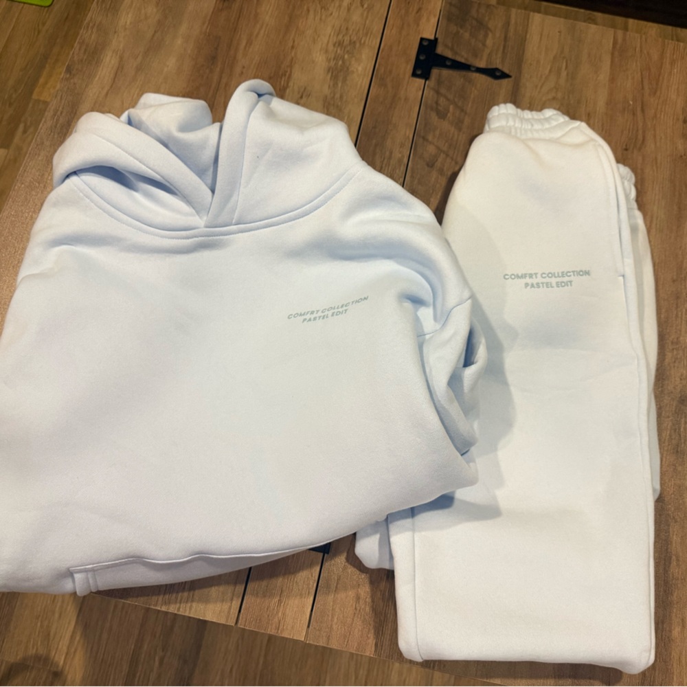 Baby Blue Hoodie and Sweatpants Set by Comfrt Pastel Collection.